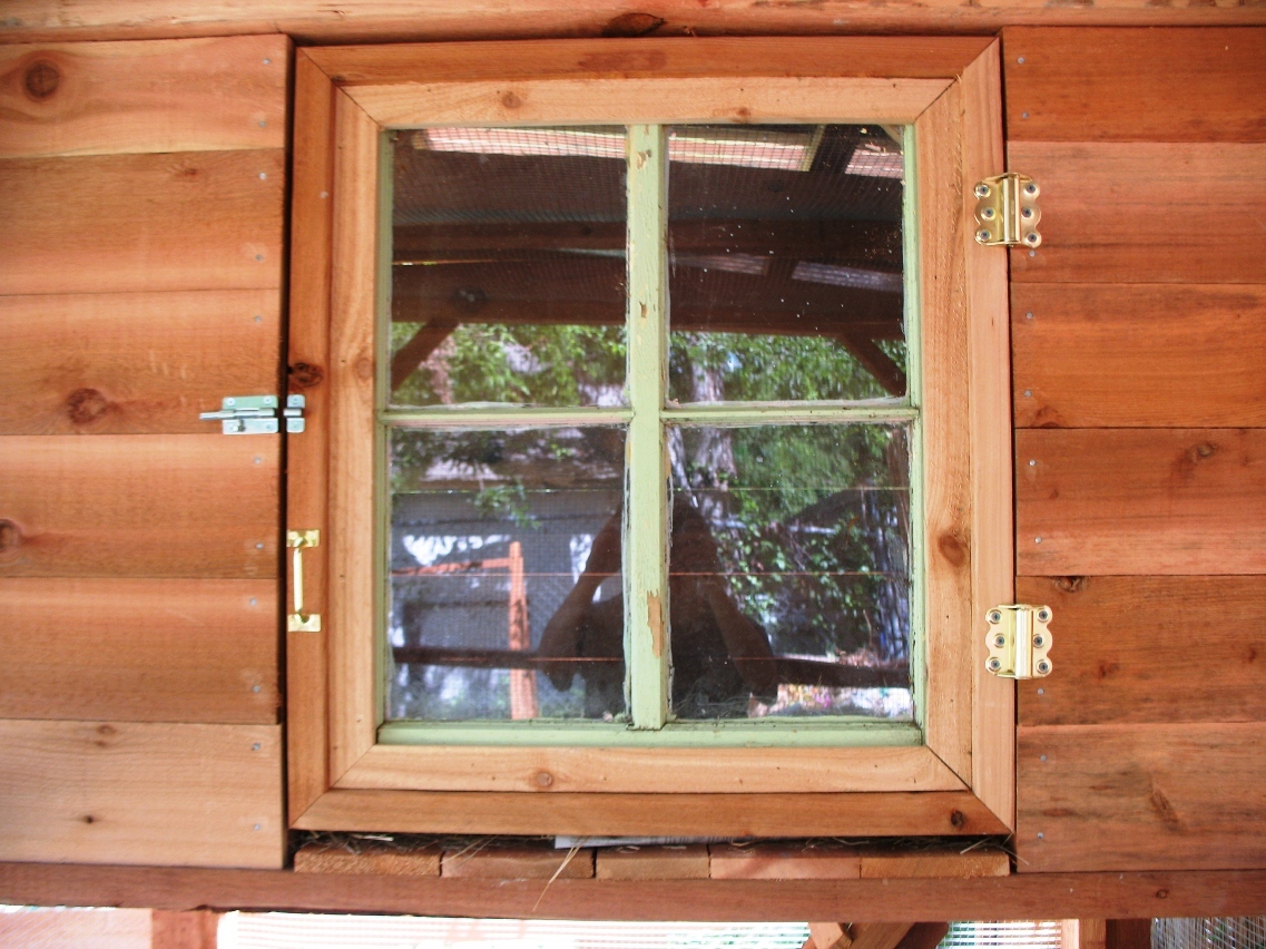 Recycled window door