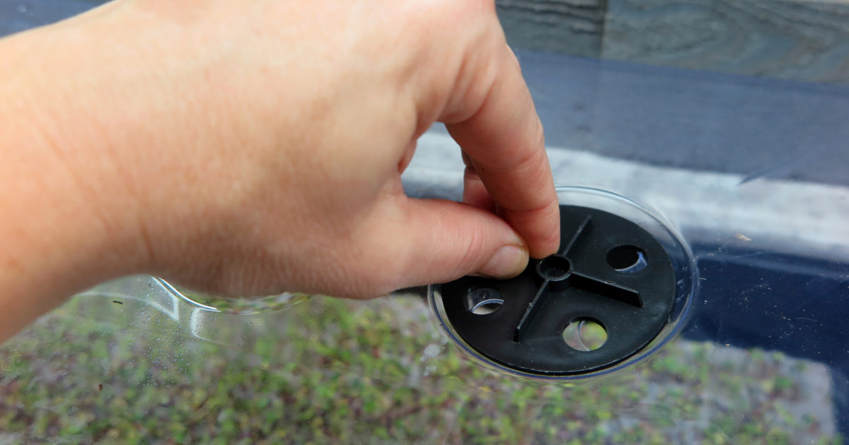 Plantgeek Chic Humidity Dome Vent for… Halleck Horticultural